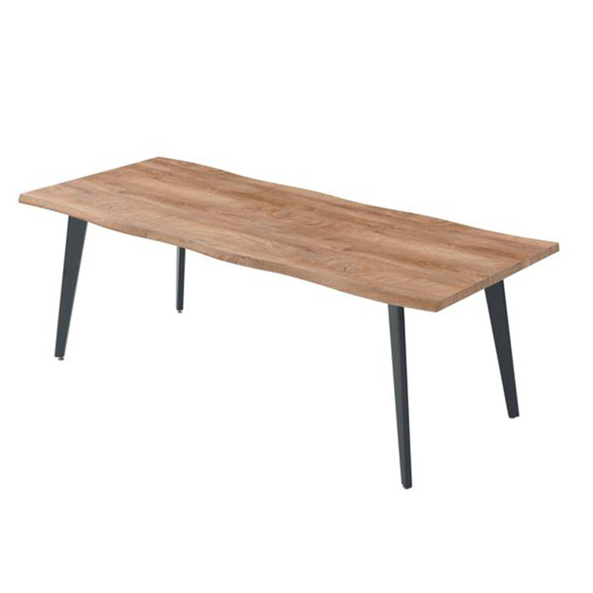 Mesa de Jantar Extens&iacute;vel Retangular Madeira 150-210x90x75cm