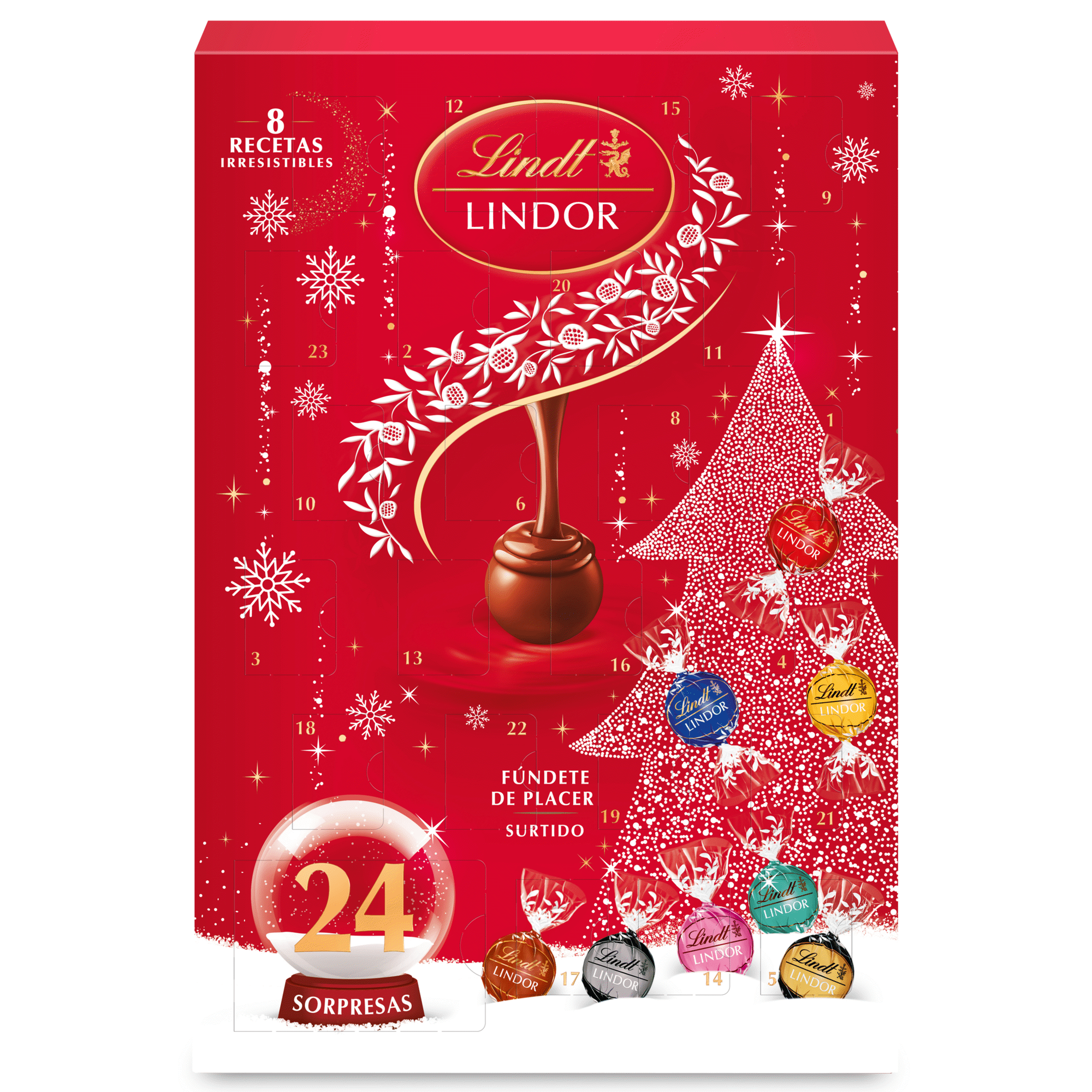 Calendário do Advento de Chocolate Lindor Calendário do Advento de Chocolate Lindor