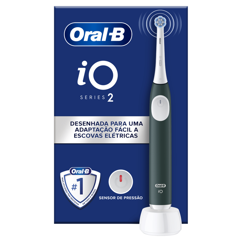 Escova de Dentes Elétrica iO2 Verde Oral-B