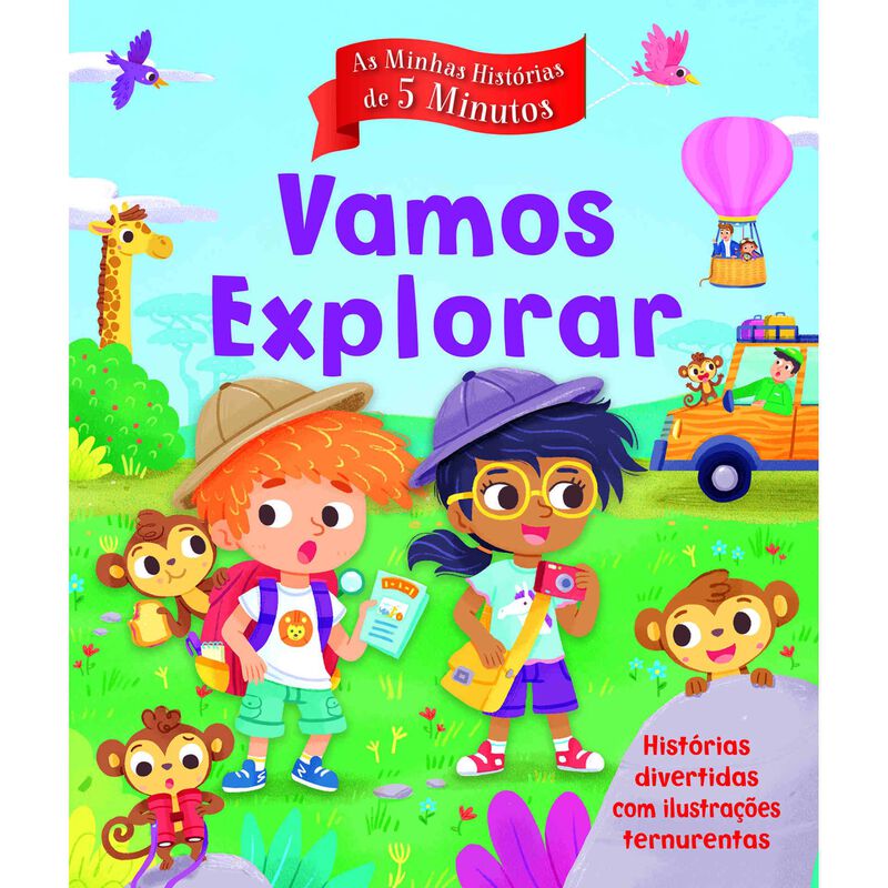 As Minhas Histórias de 5 Minutos - Vamos Explorar de Vários Autores