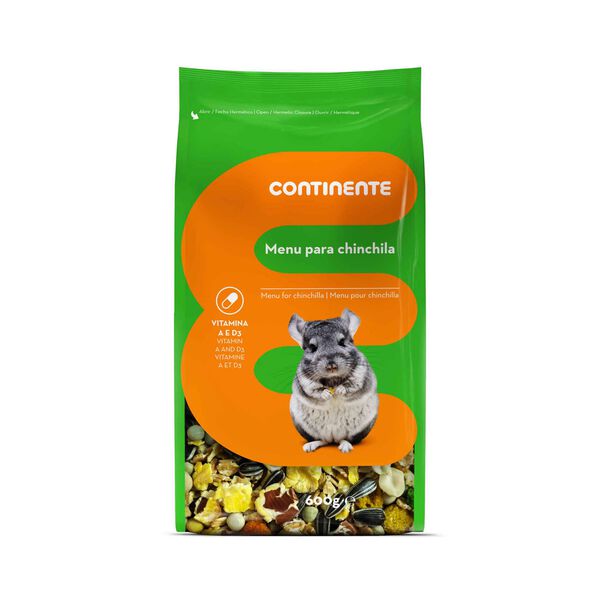 Comida para Chinchila Menu Continente