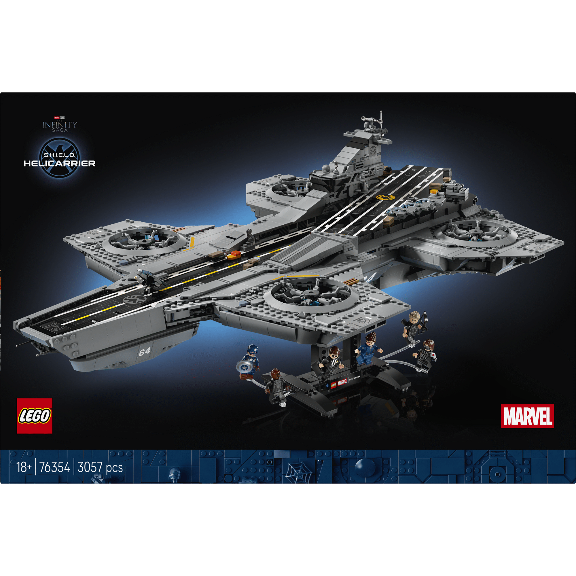 LEGO Marvel - O Helitransporte da S.H.I.E.L.D. - 76354