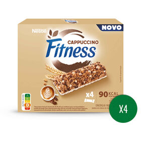 Barras de Cereais Chocolate Branco e Cappuccino Fitness