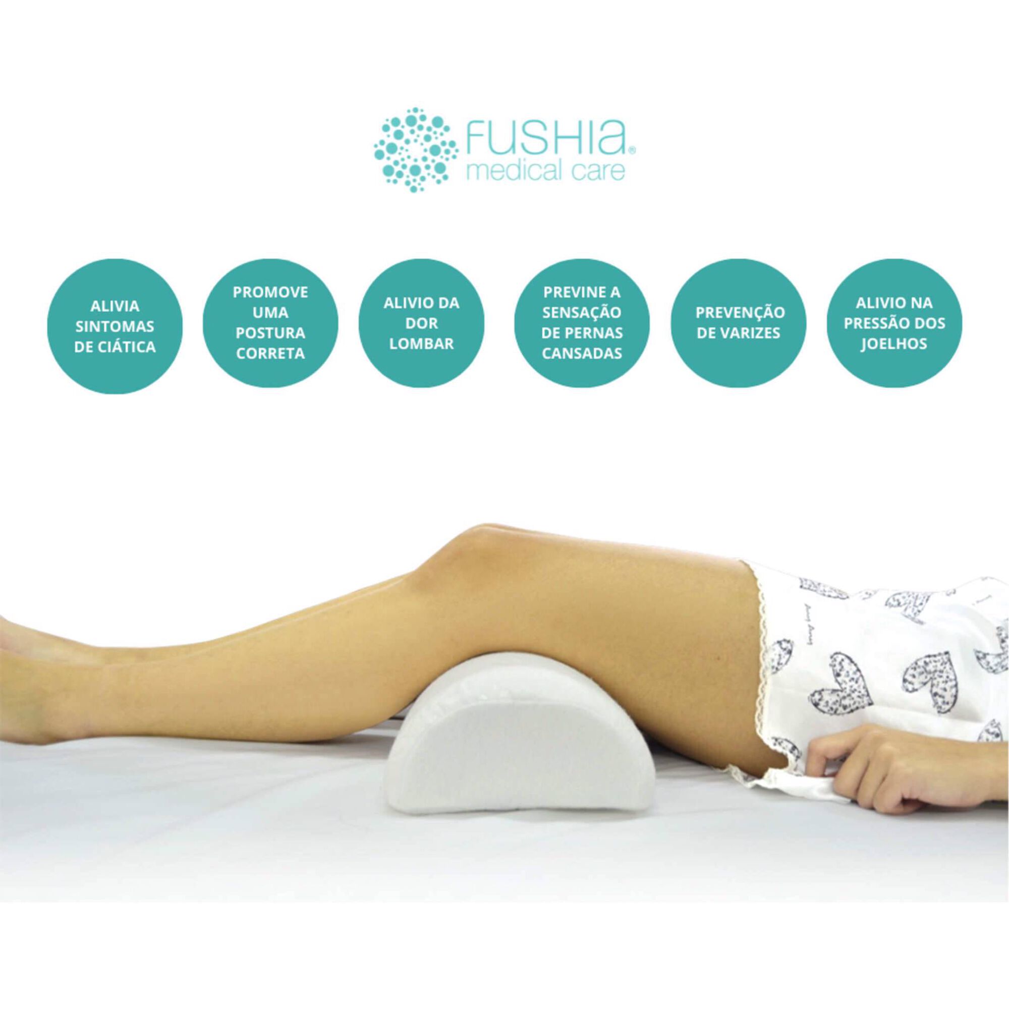 Almofada Apoio Pernas 1/2 Rolo