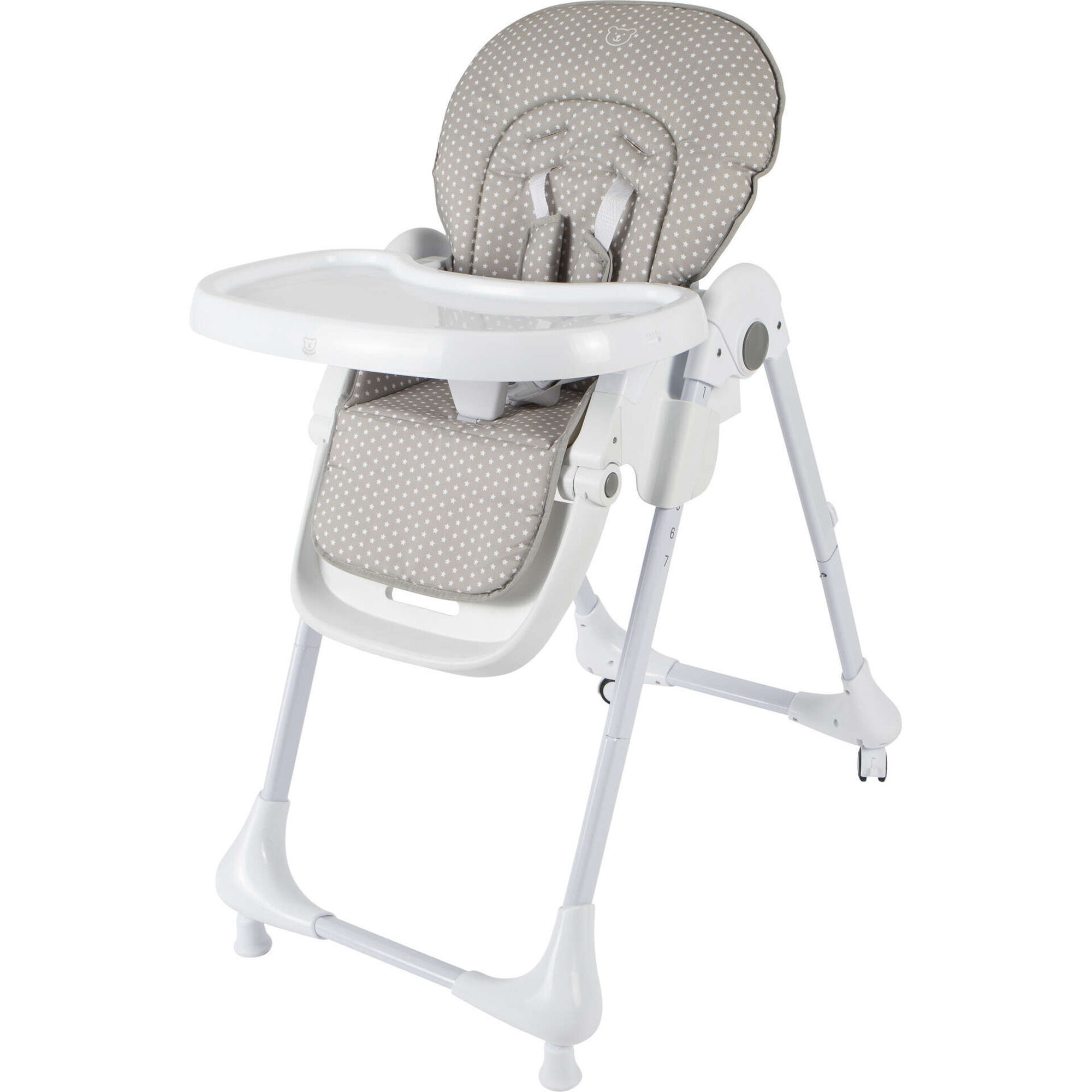 Cadeira de Refeição Cinza Ursinho