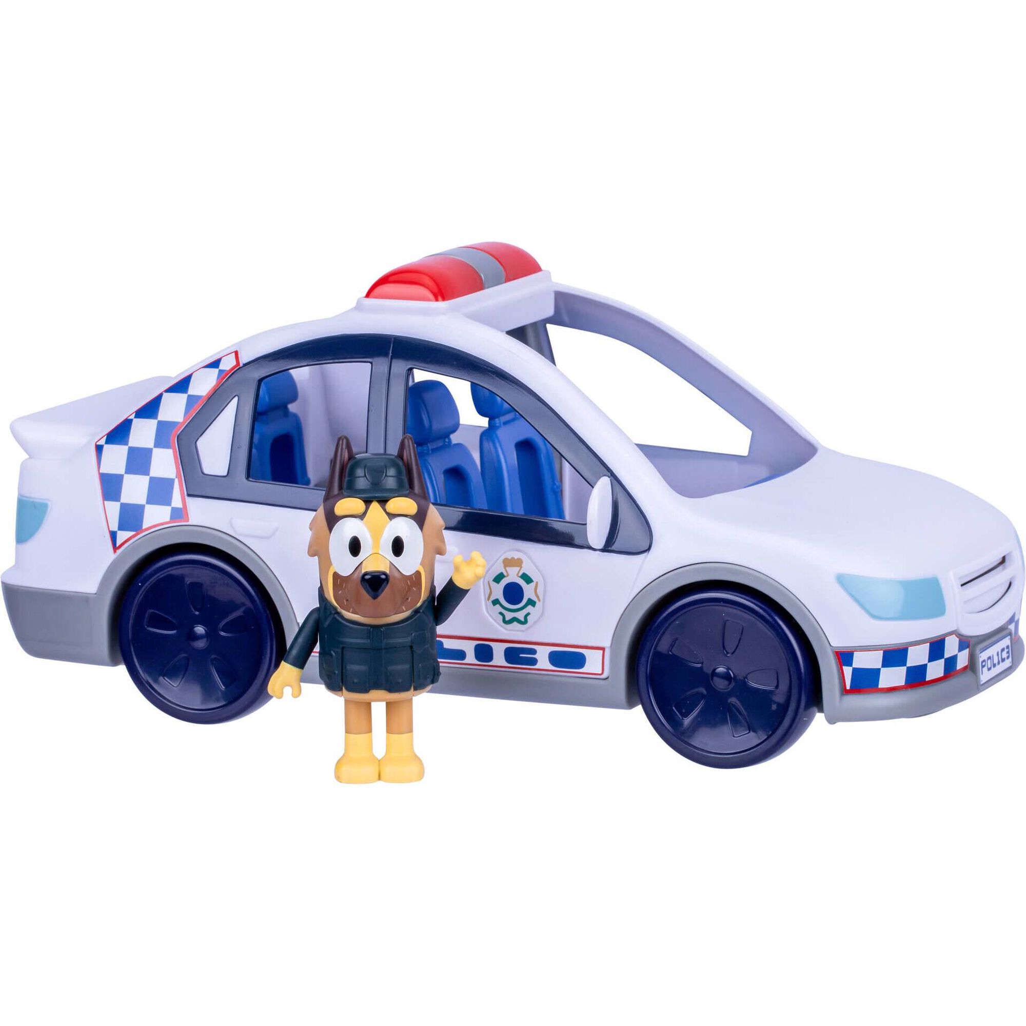 Bluey - Carro de Pol&iacute;cia