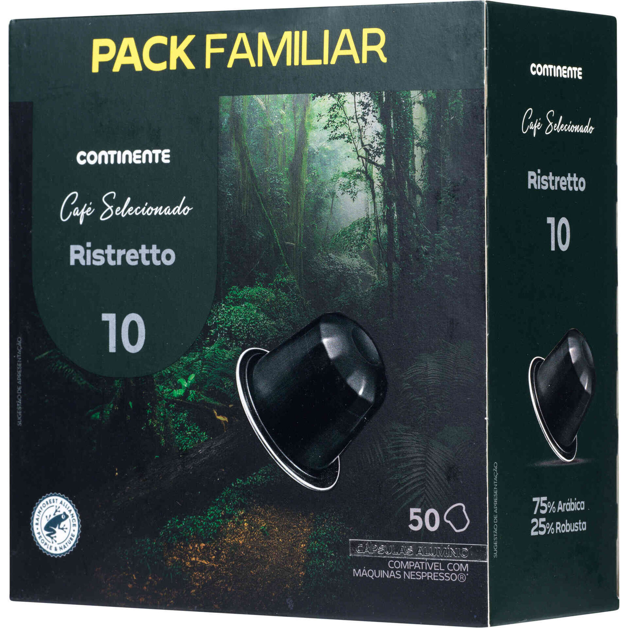 C&aacute;psulas de Caf&eacute; Ristretto Int 10 Continente