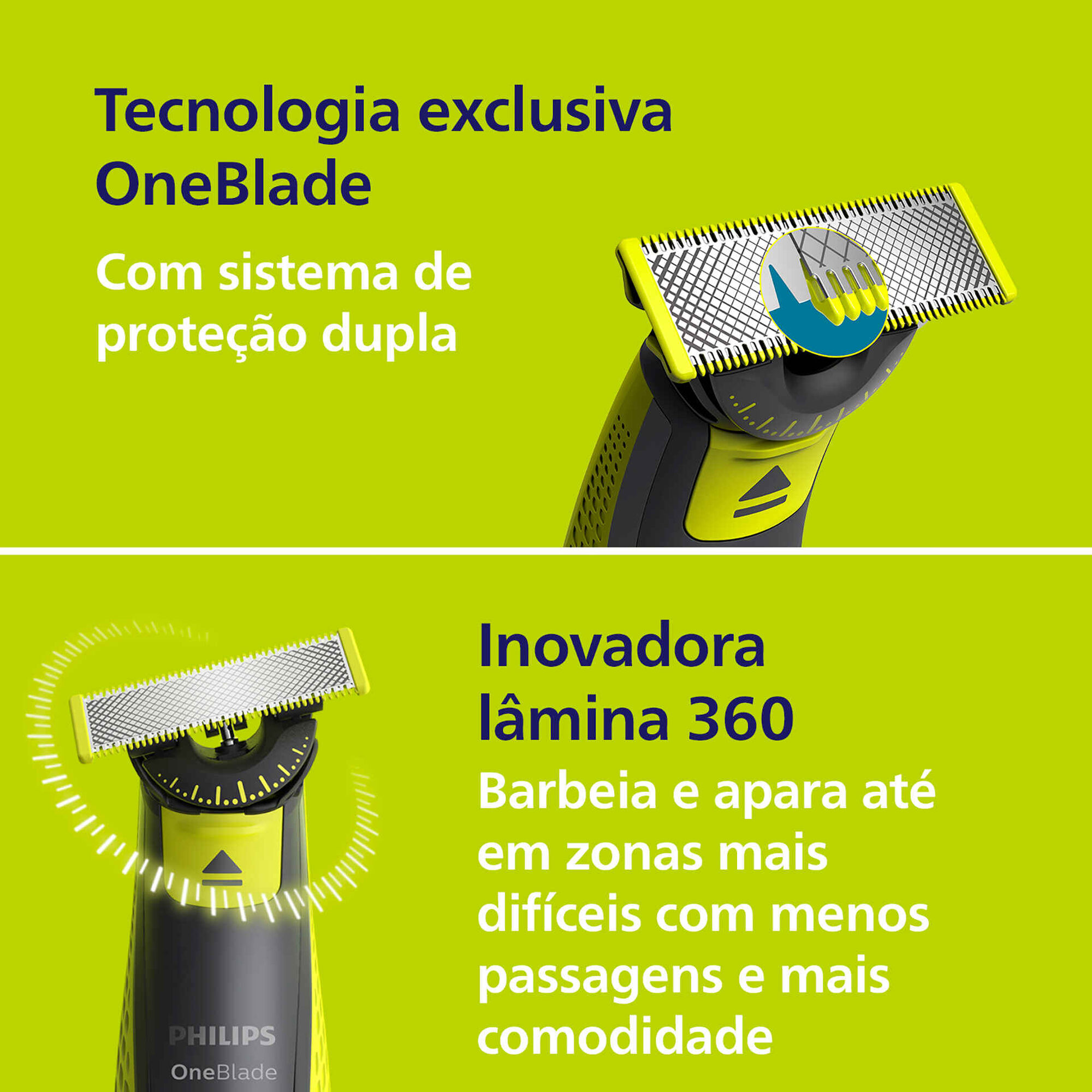 Máquina de Barbear One Blade QP2724/23