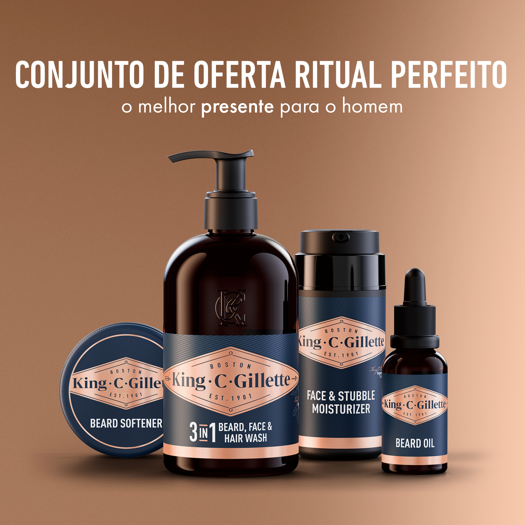 Coffret King C. Ritual Barba Perfeita