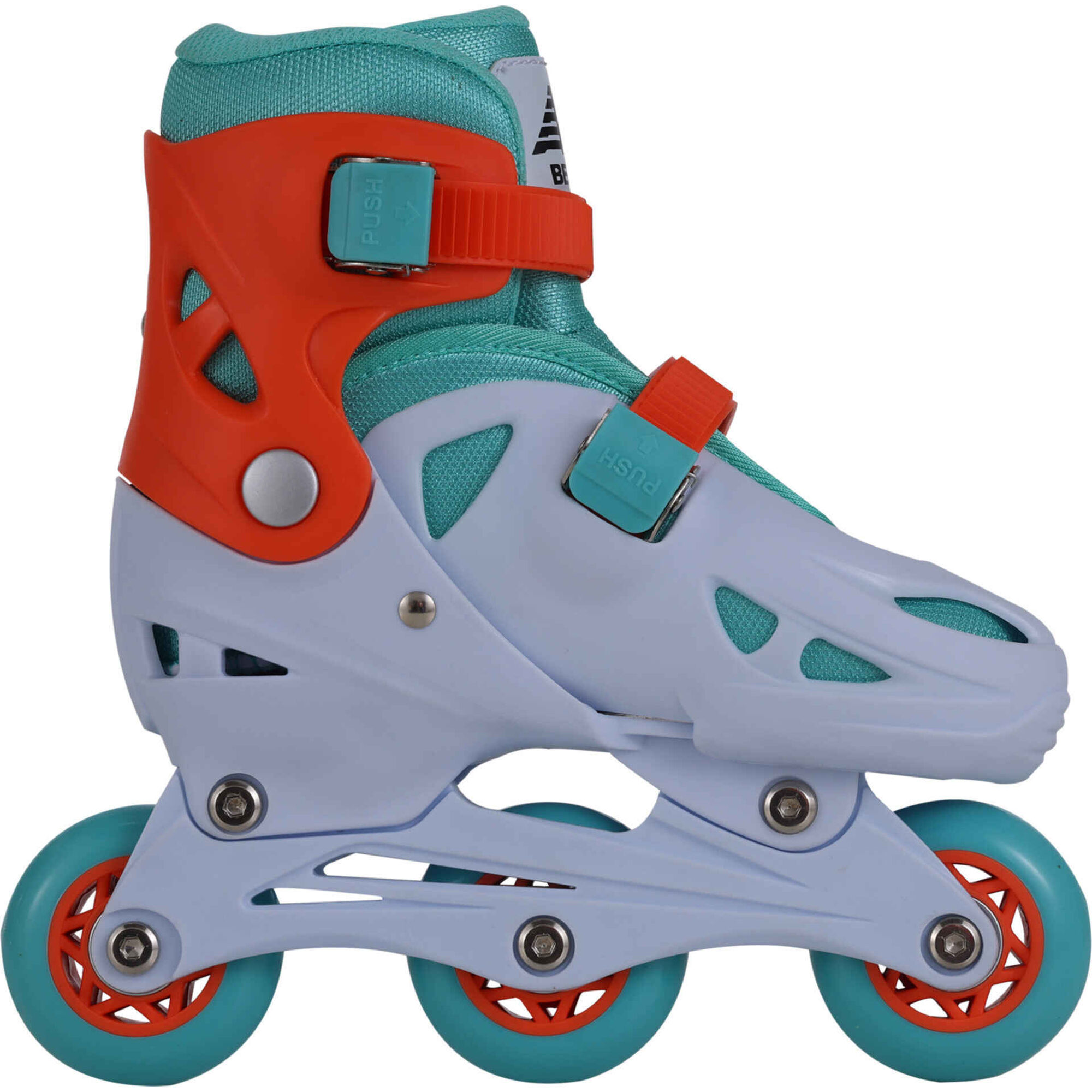 Patins de Crian&ccedil;a 3 em 1 Laranja e Verde Berg