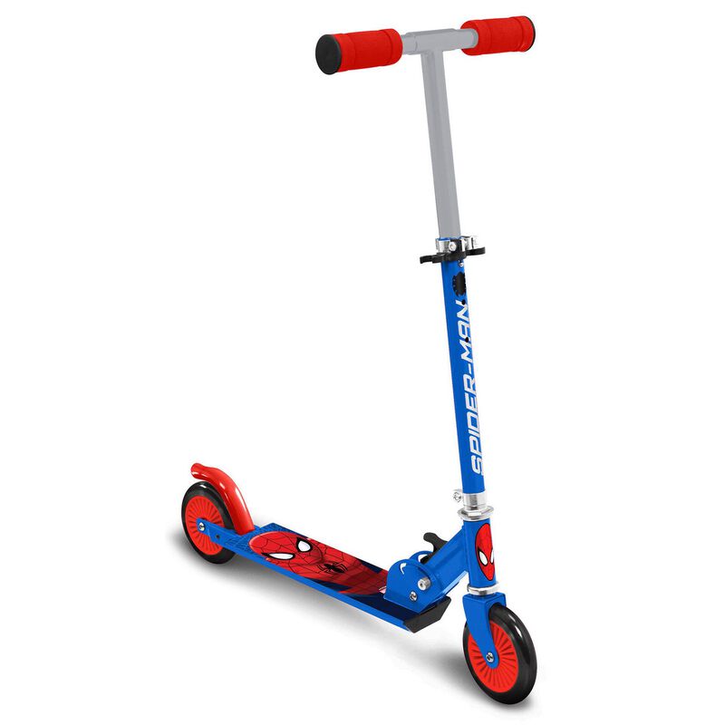 Trotinete de Criança Dobrável 2 Rodas Spider-Man