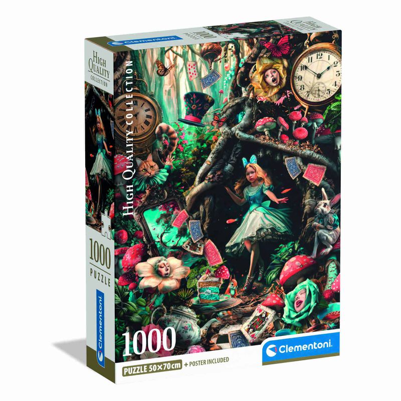 Clementoni - Puzzle Another Day In Wonderland 1000 Peças