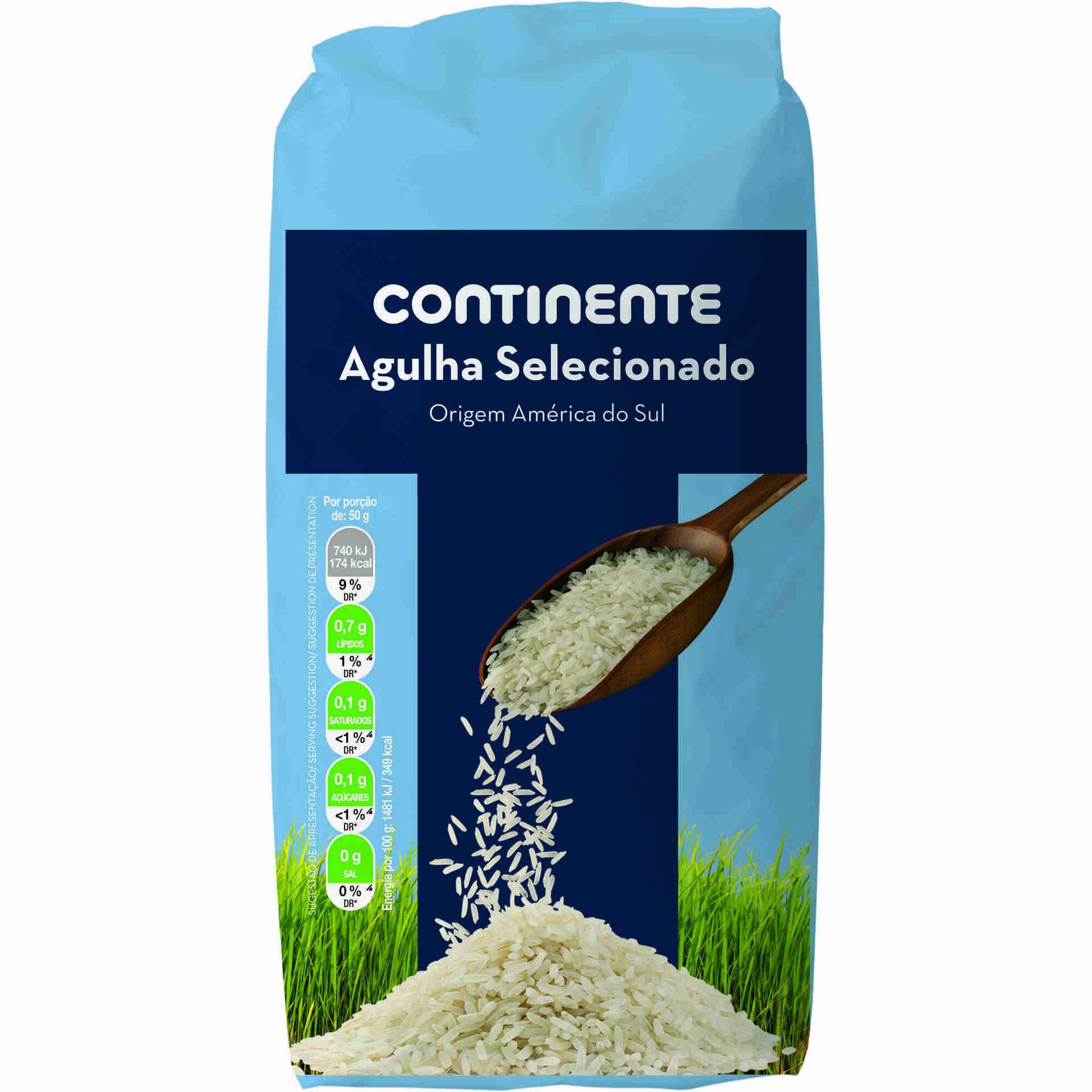 Arroz Agulha Selecionado Continente