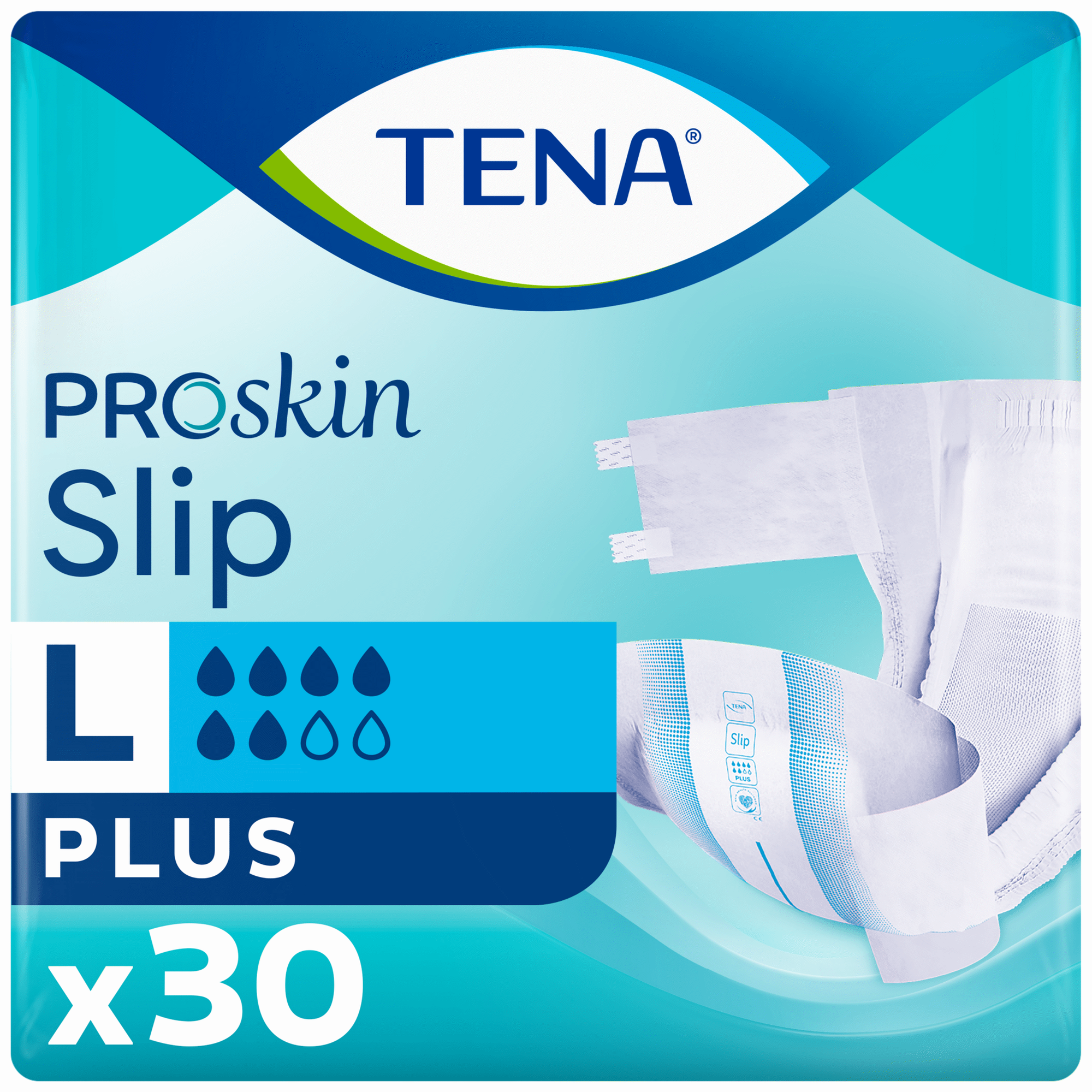 Fraldas Incontin&ecirc;ncia Slip Plus L Tena