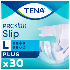 Fraldas Incontin&ecirc;ncia Slip Plus L Tena