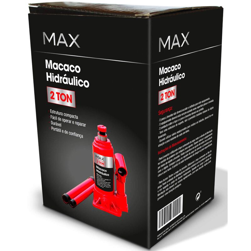 Macaco Hidraúlico 2000kg Max
