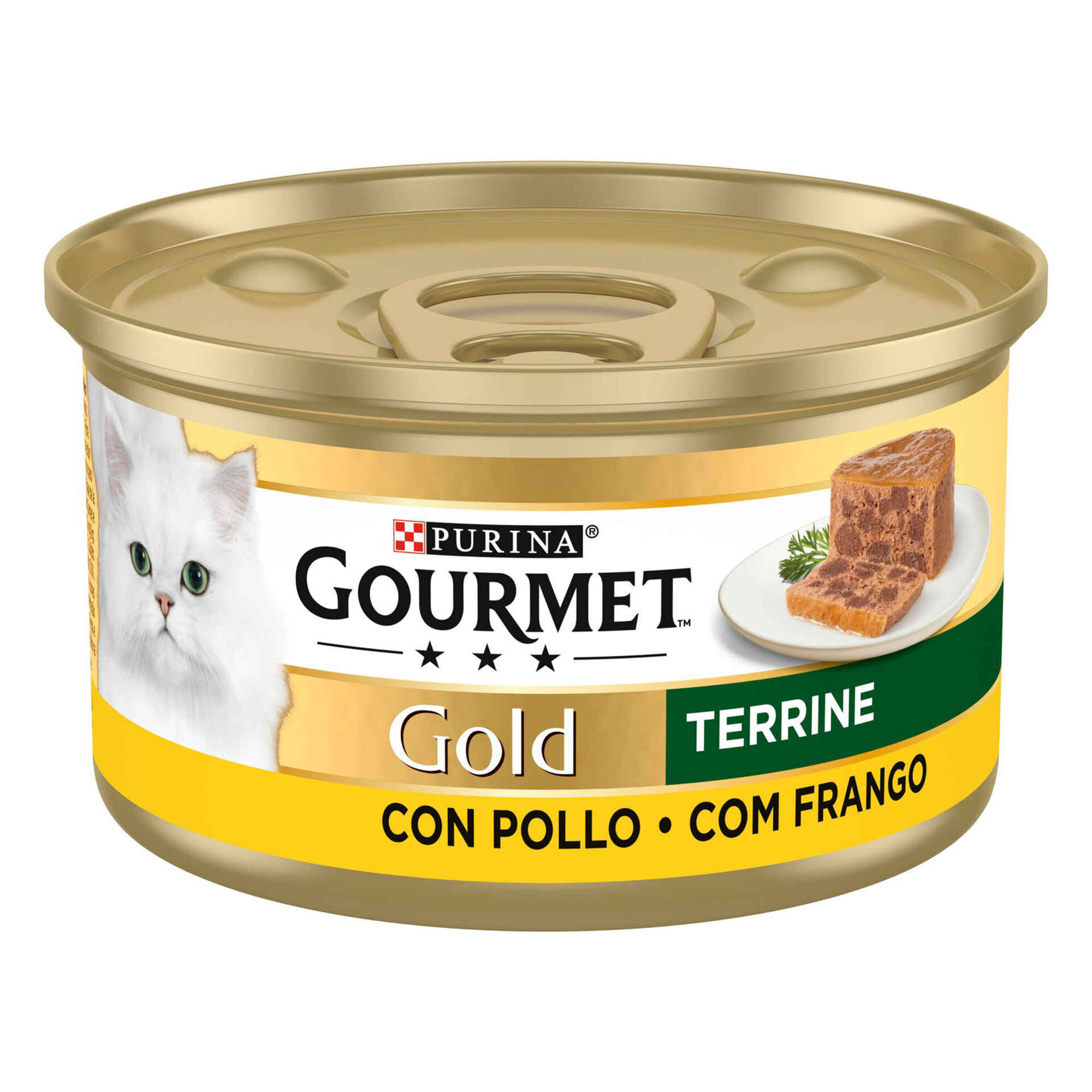 Comida H&uacute;mida para Gato Adulto Frango Terrina