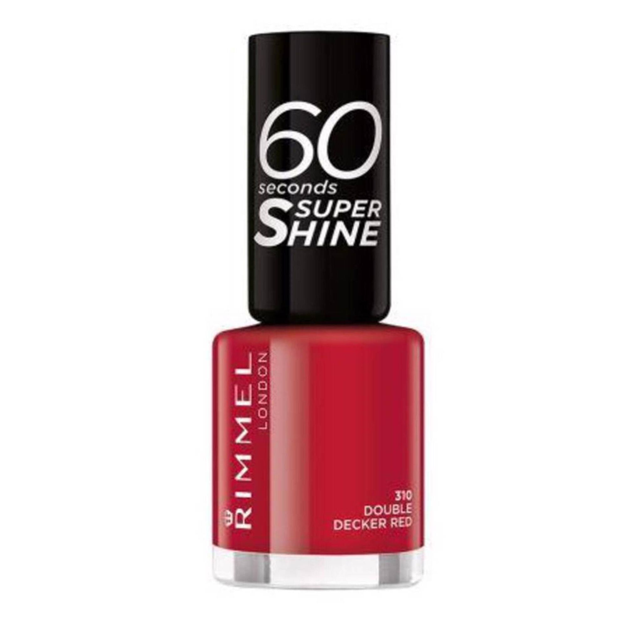 Verniz de Unhas 60 Seconds Double Decker Red 310 Verniz de Unhas 60 Seconds Double Decker Red 310