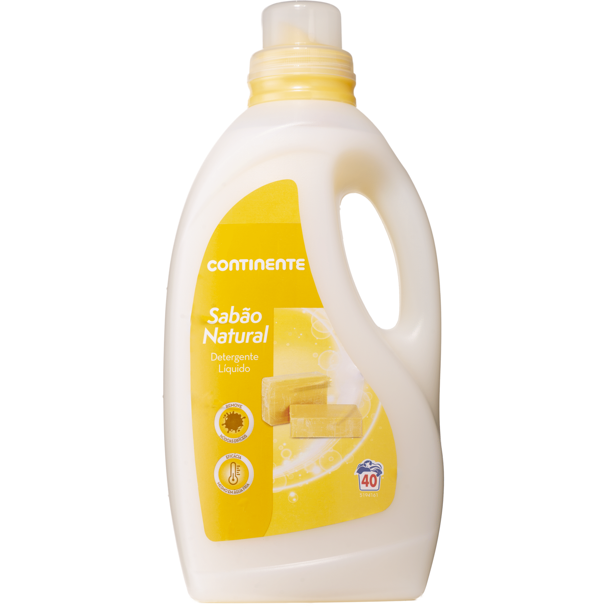 Detergente M quina Roupa L quido Sab o Natural 40 doses