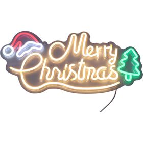 Néon de Parede Merry Christmas