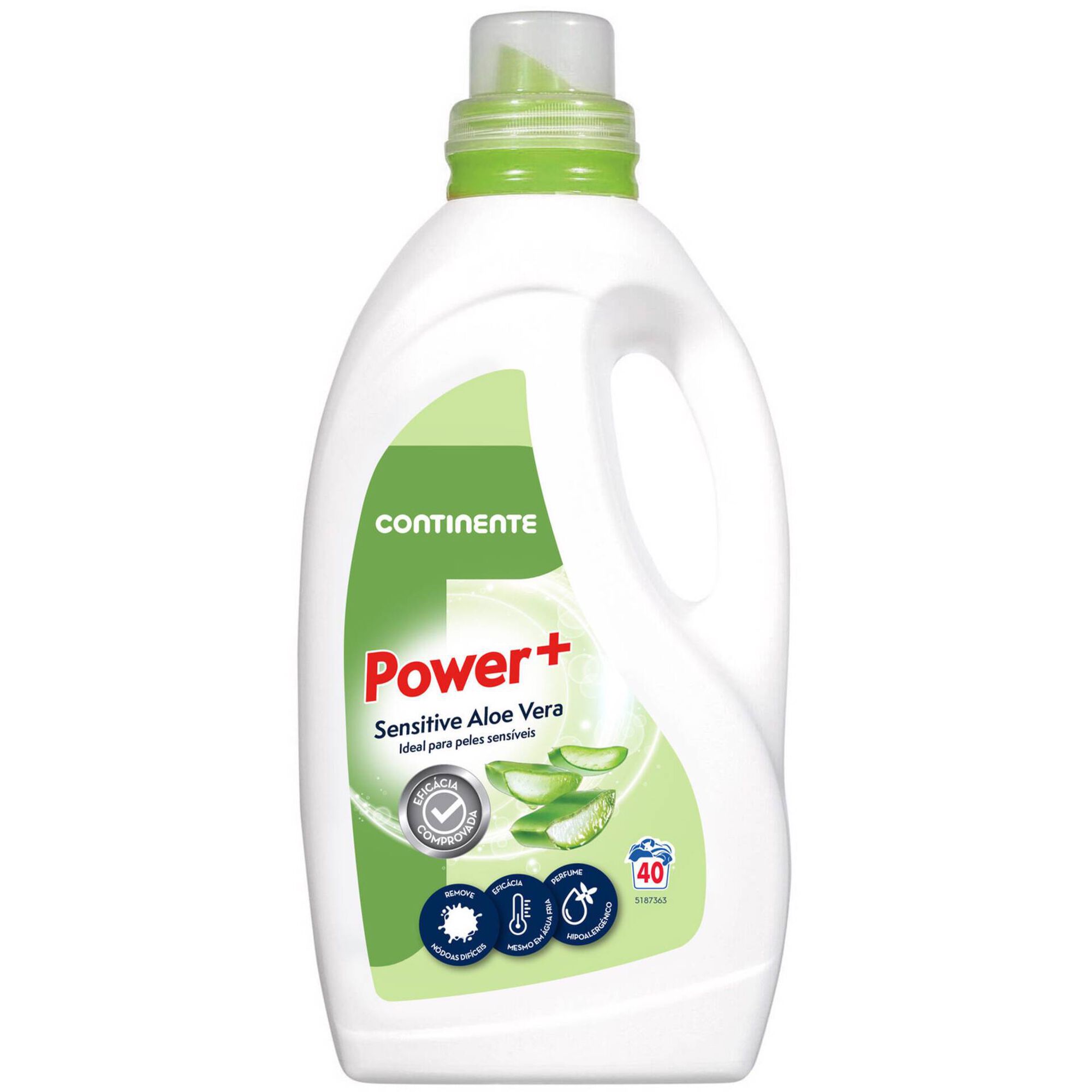 Detergente Máquina Roupa Líquido Power+ Aloe Vera