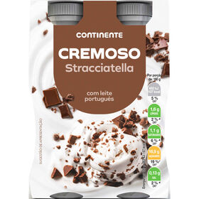 Iogurte L&iacute;quido Cremoso Stracciatella Continente