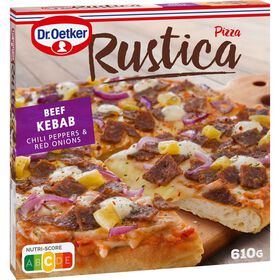 Pizza Beef Kebab Rustica