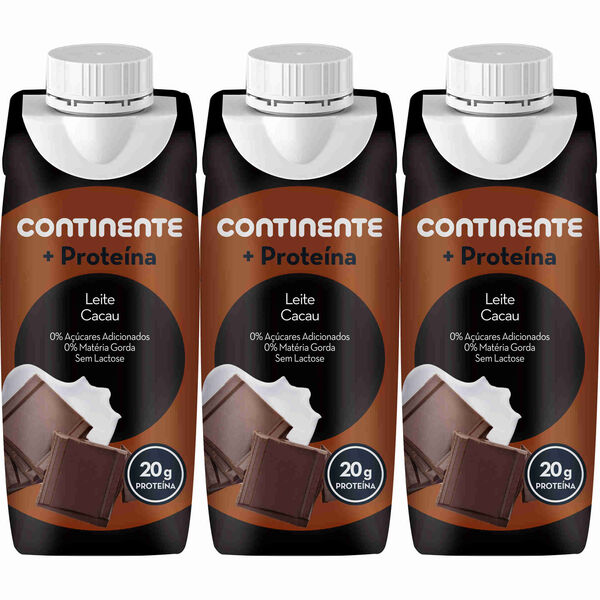 Leite +Proteína Cacau sem Lactose Continente