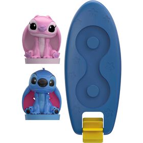 Disney - Conjunto de Brinquedos de Banho Stitch & Angel