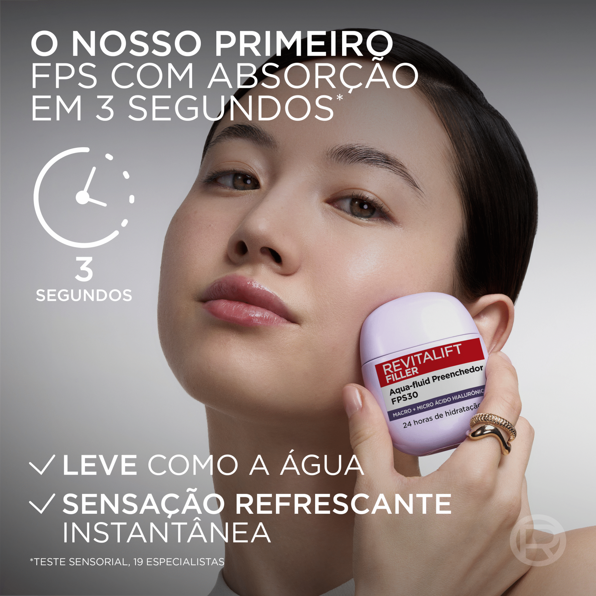 Creme de Dia Revitalift Filler Aqua-Fluid Preenchedor FPS30 L'Or&eacute;al Paris