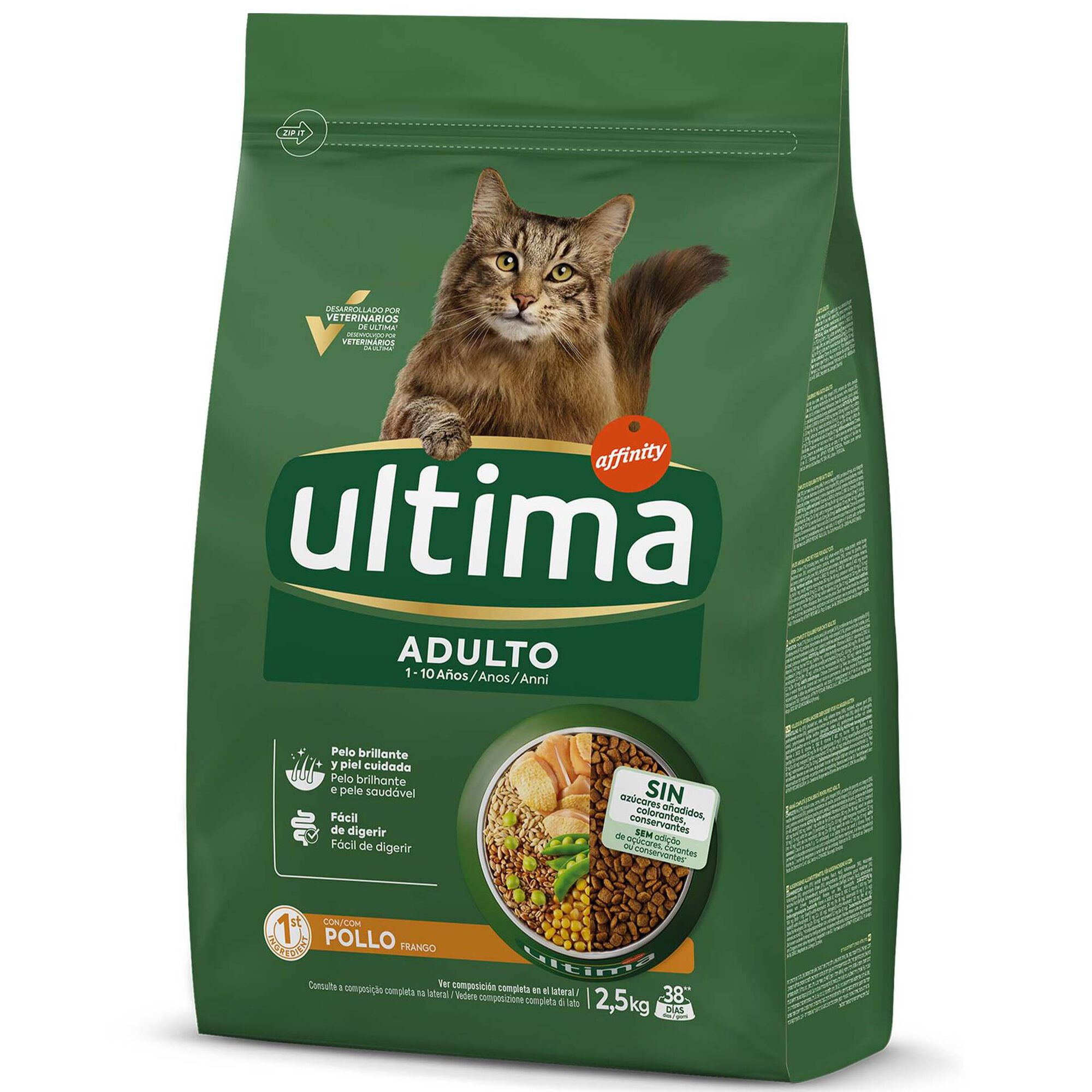 Ração para Gato Adulto Frango