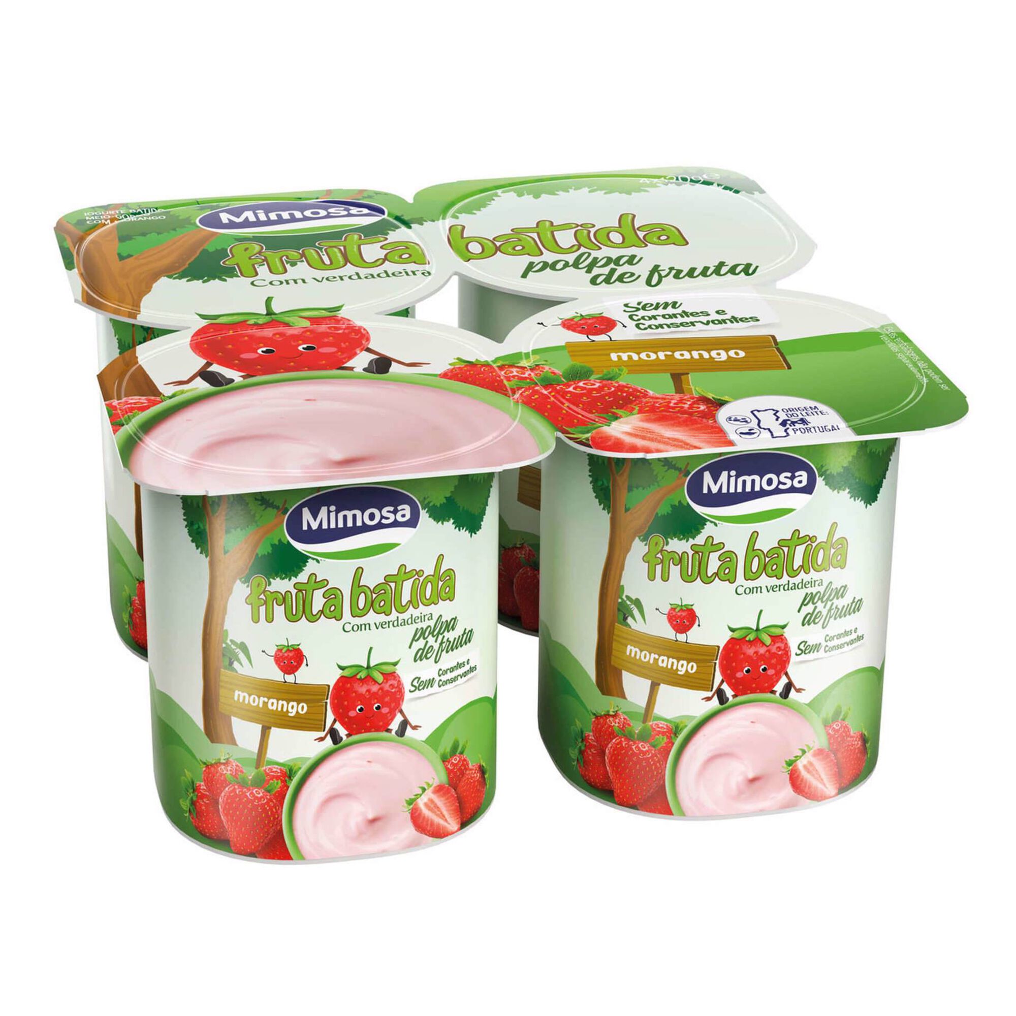 Iogurte Polpa Morango