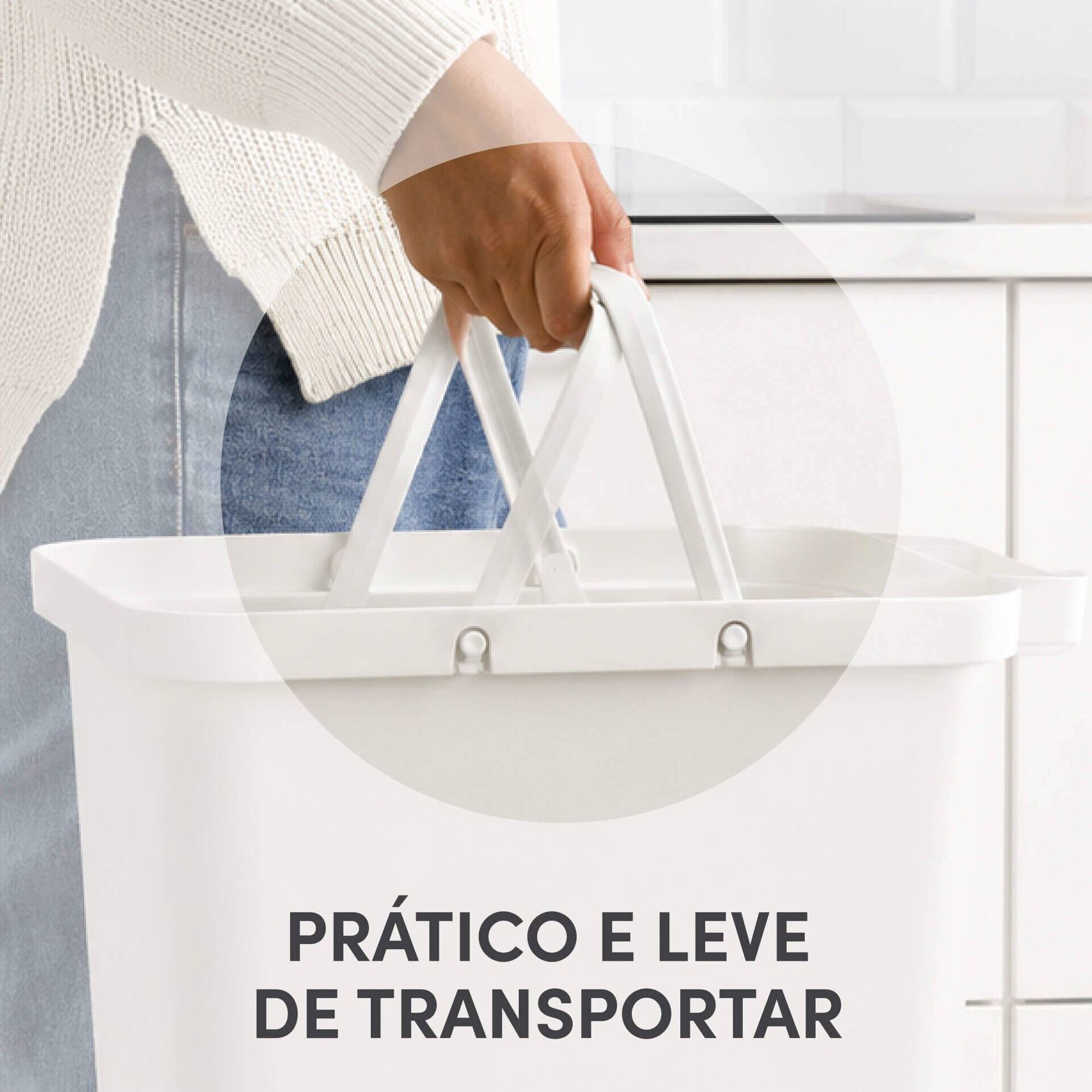 Balde Lixo Eco 21L Kasa