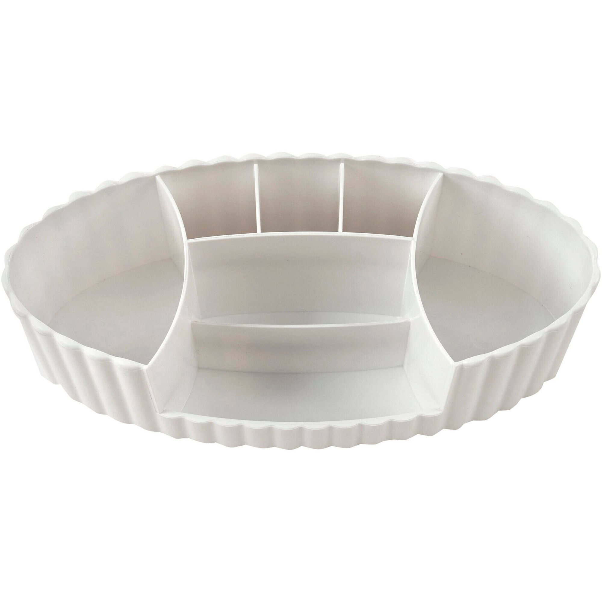 Organizador Circular WC Branco Rustic Country Kasa