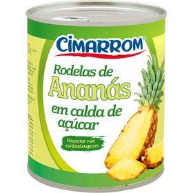 Anan&aacute;s Rodelas em Calda de A&ccedil;&uacute;car Cimarrom