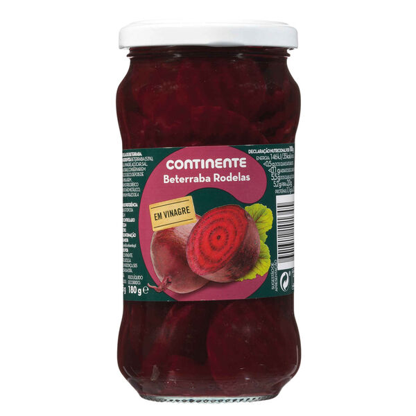 Beterraba Rodelas sem Glúten Continente
