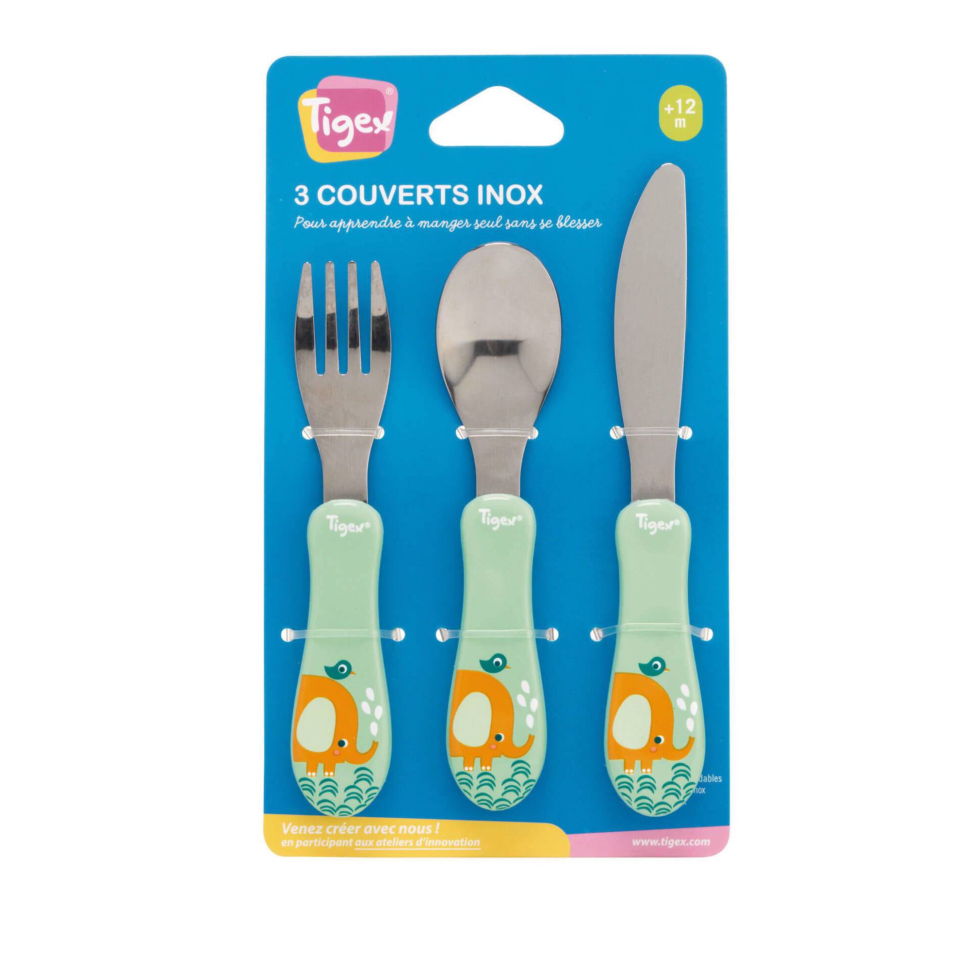 Conjunto Talheres Aço Inoxidável +12M