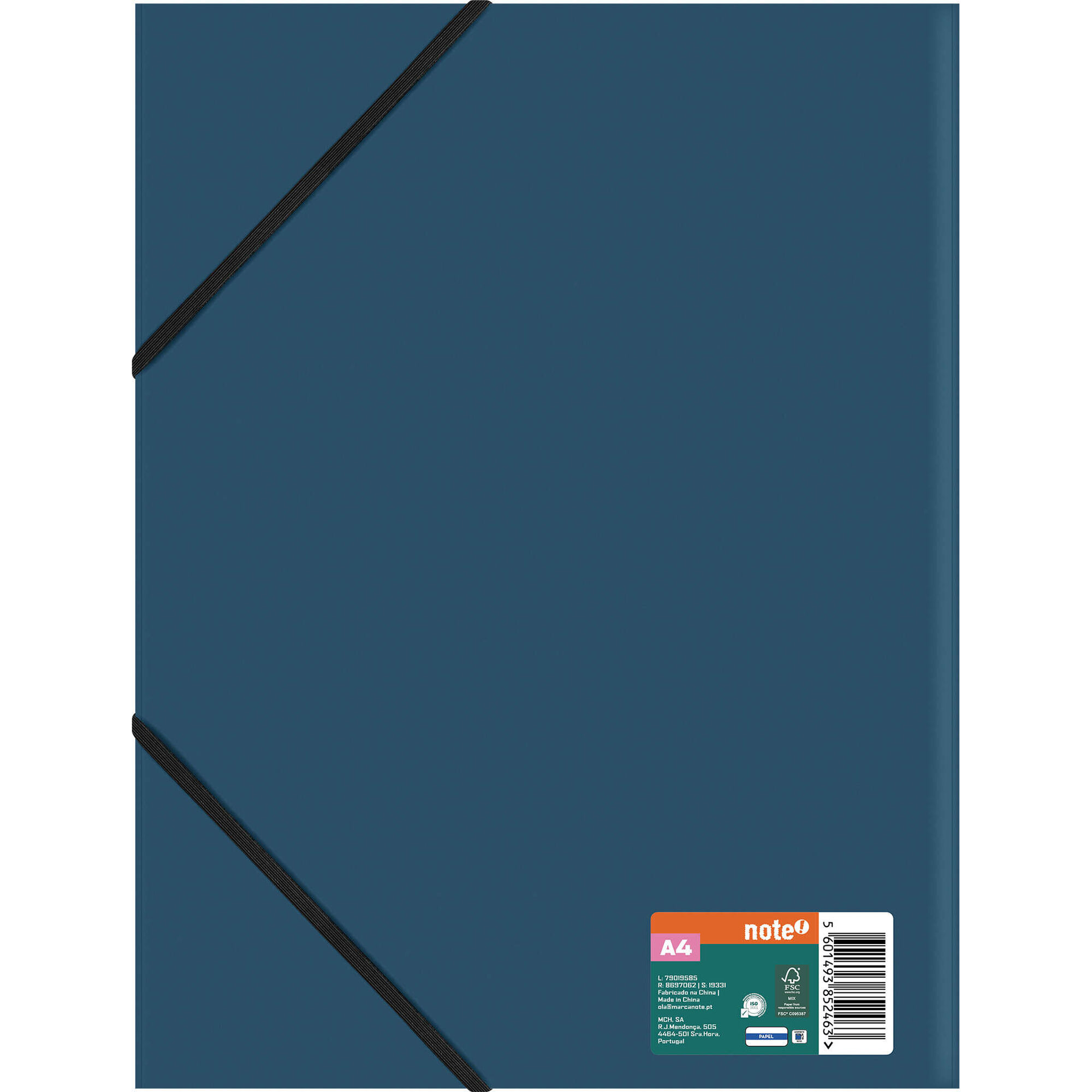Capa com El&aacute;stico A4 (v&aacute;rias cores) Note!