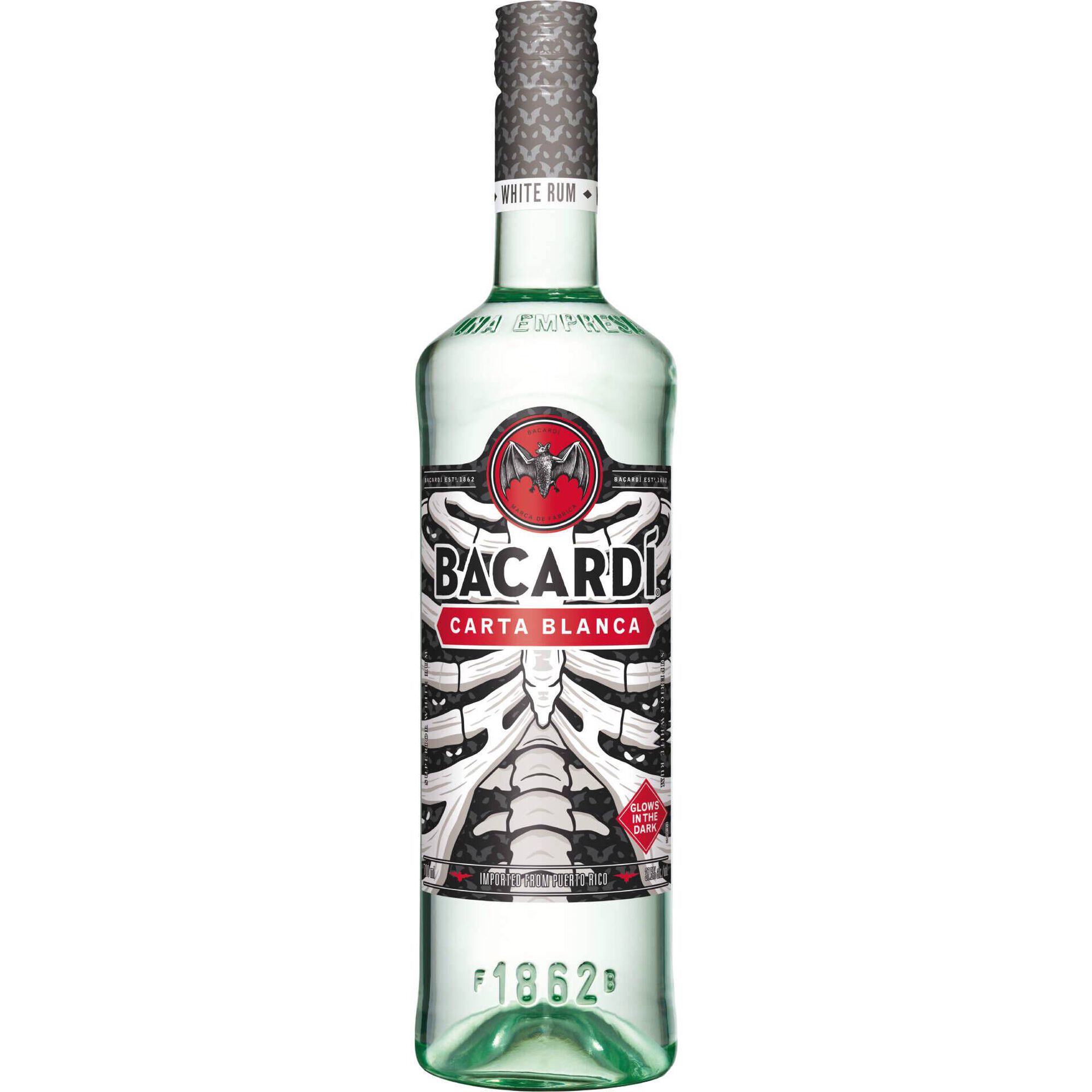 Rum Bacardi Carta Blanca Halloween
