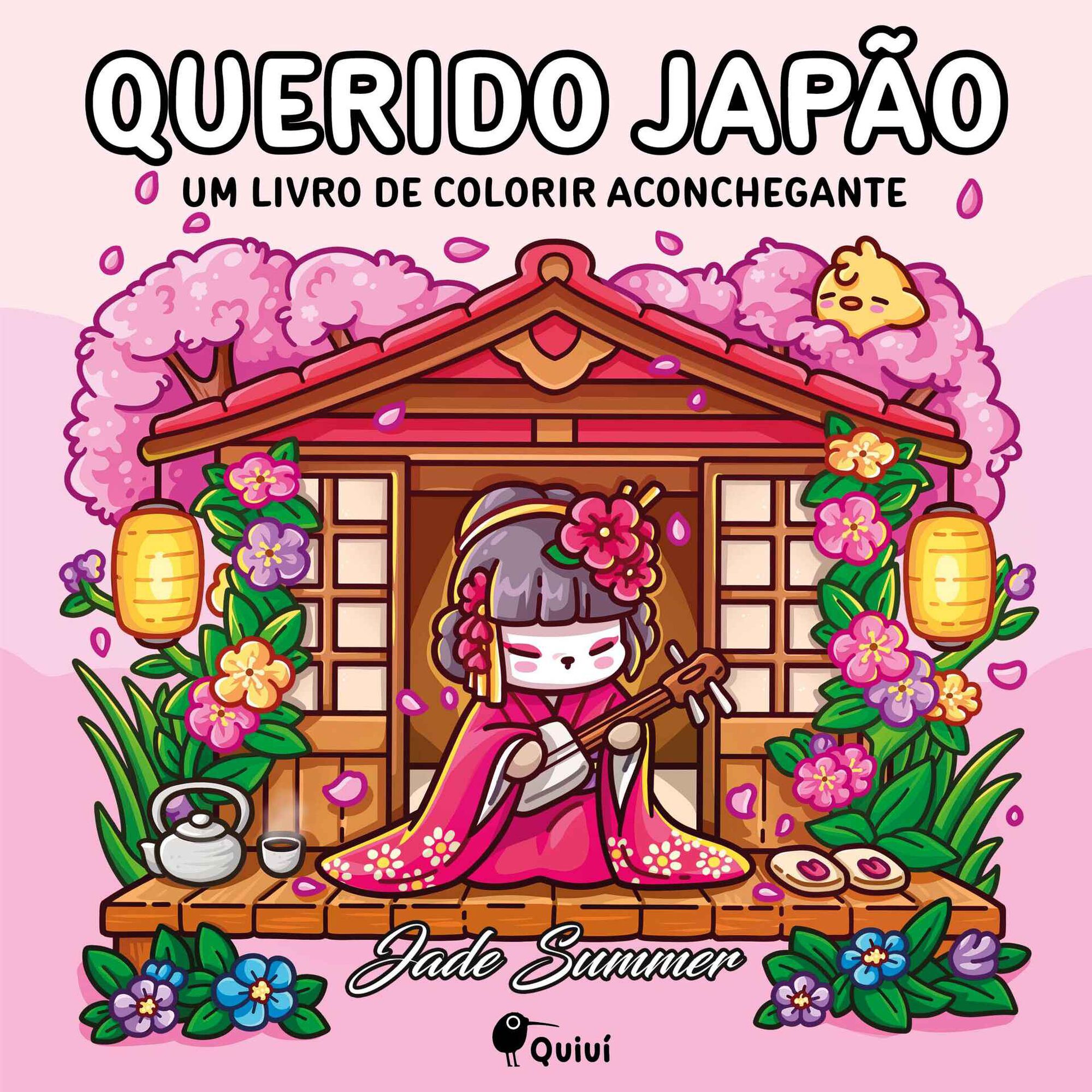 Querido Japão (Livro de Colorir)
