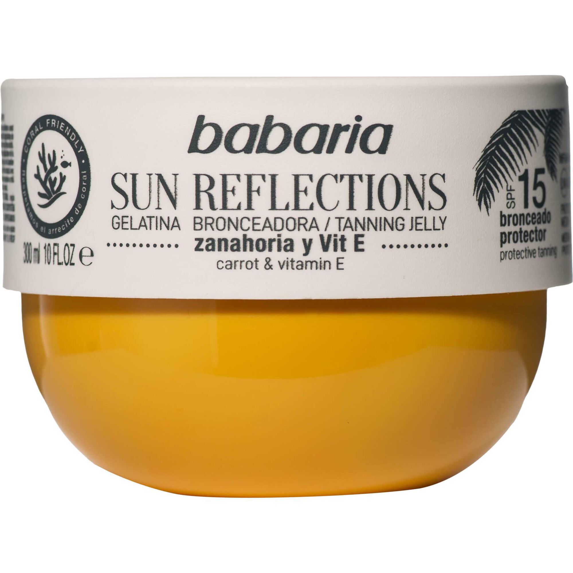 Gelatina Bronzeadora Cenoura e Vitamina E FPS 15 Babaria