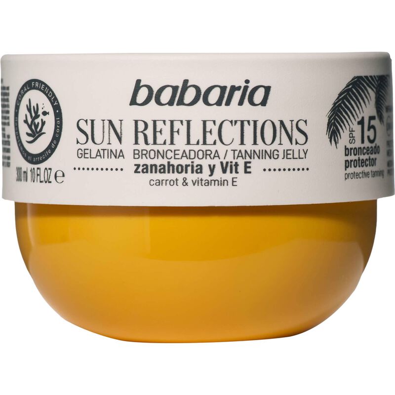Gelatina Bronzeadora Cenoura e Vitamina E FPS 15 Babaria
