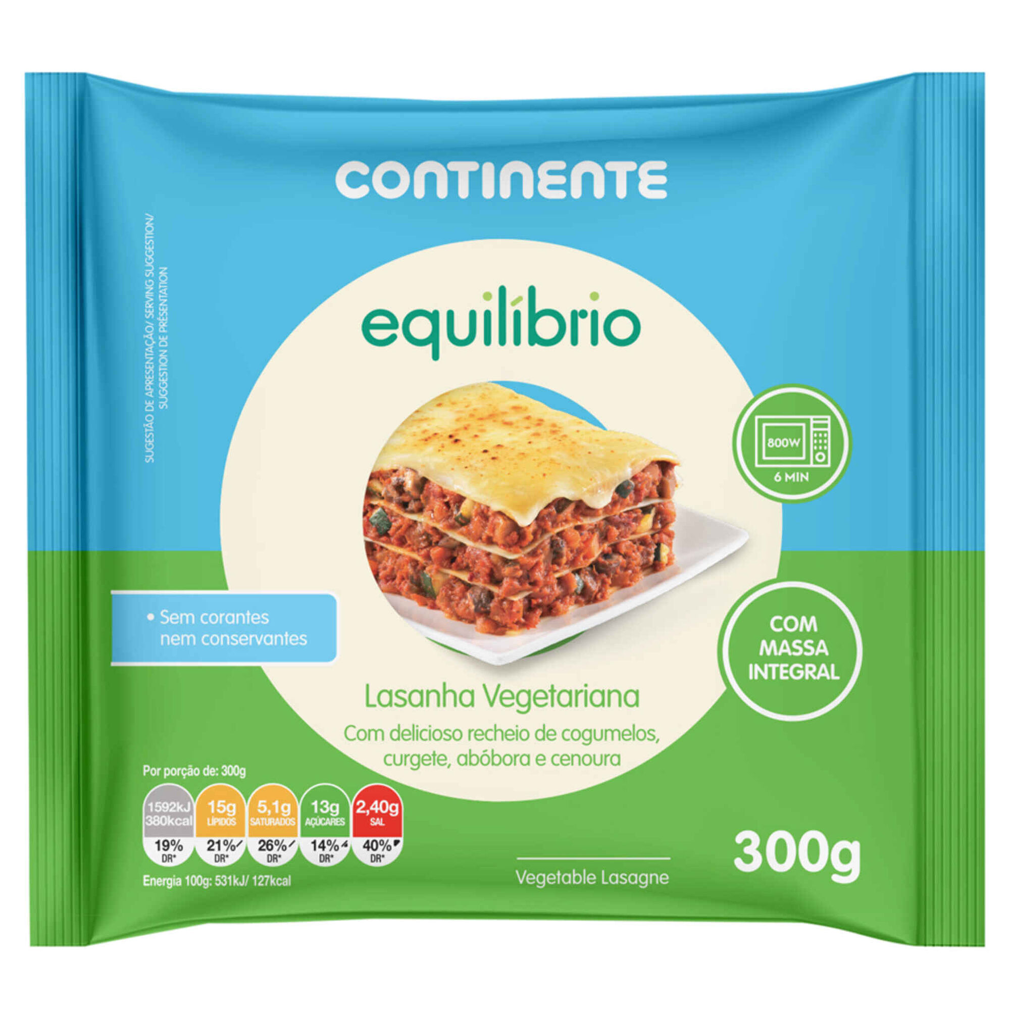 Lasanha Vegetariana Lasanha Vegetariana