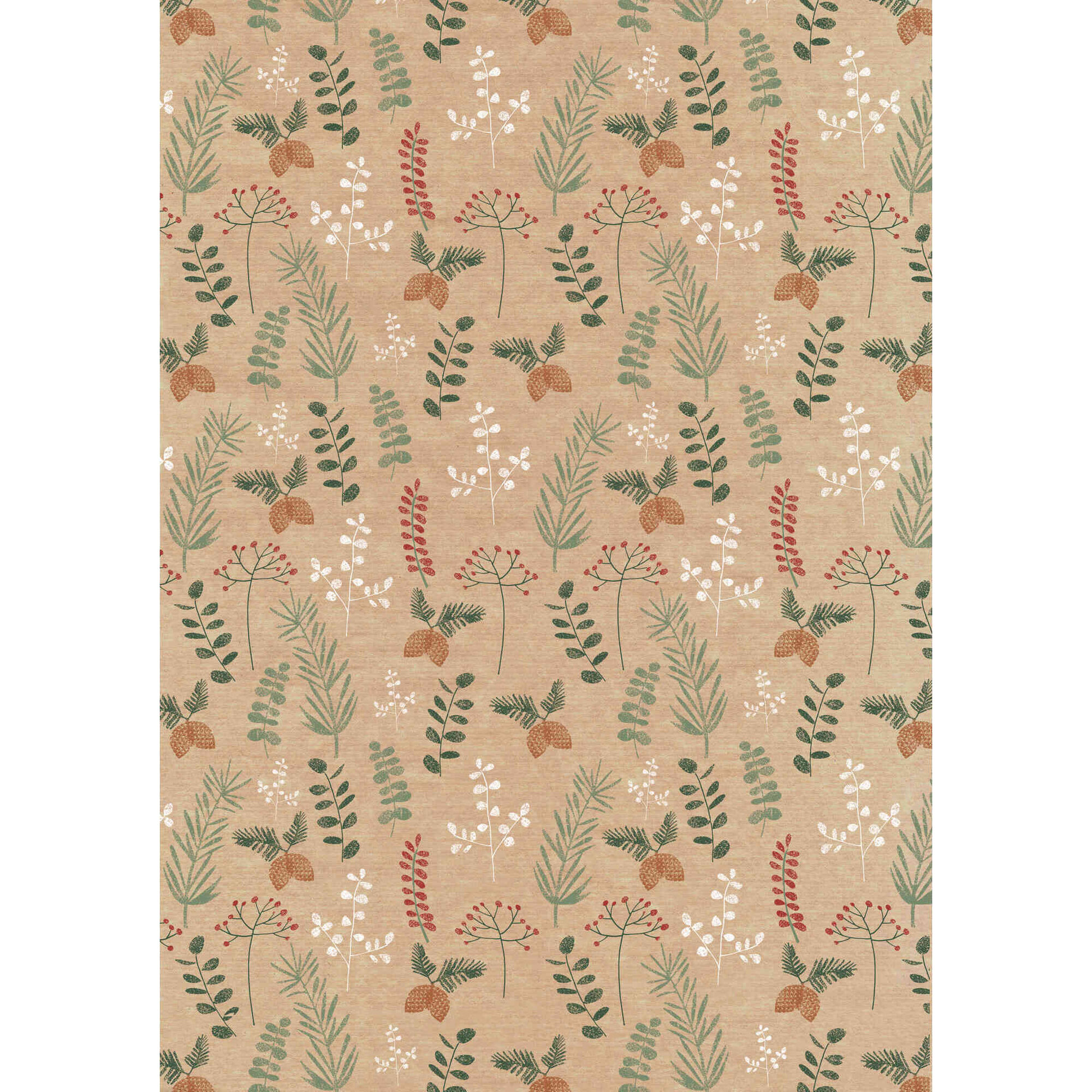 Rolo de Papel de Embrulho Traditional Christmas 50mx70cm