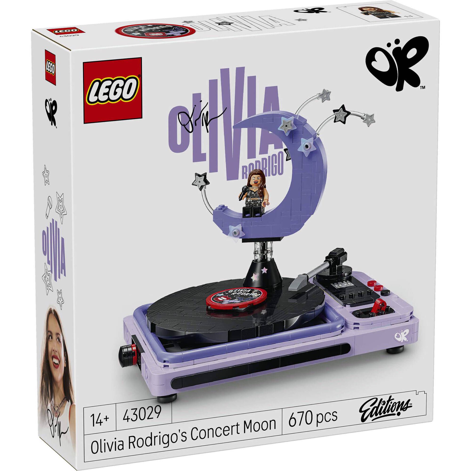LEGO - Disco de Vinil Olivia Rodrigo - 43028