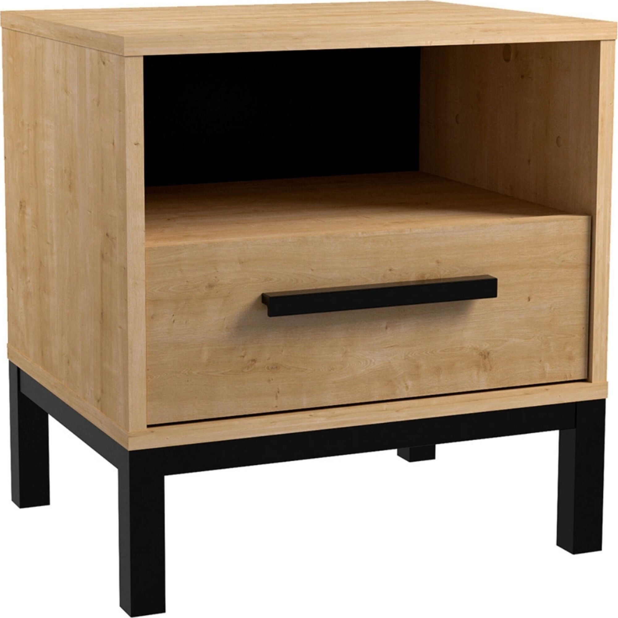 Mesa de Cabeceira 45x36x47cm Carvalho Craft Mesa de Cabeceira 45x36x47cm Carvalho Craft