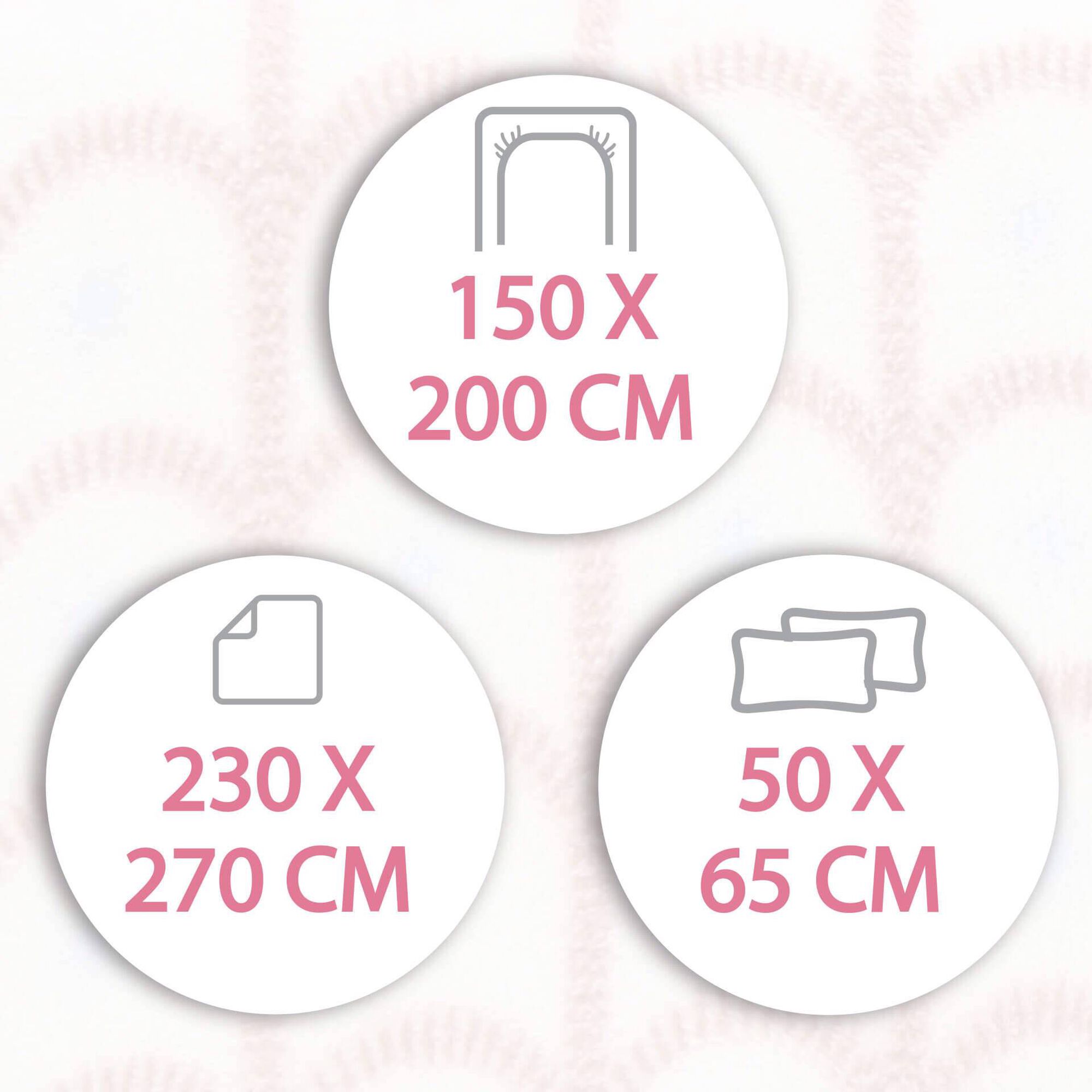 Conjunto Lençóis Polar 230x270cm Cinza Plantópia