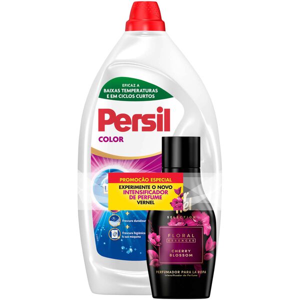 Conjunto Detergente Roupa Color Persil e Intensificador de Perfume Vernel Persil + Vernel
