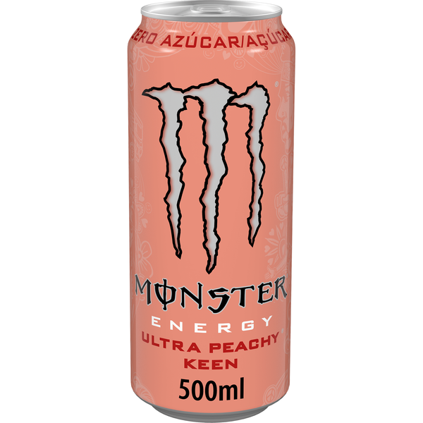 Bebida Energética Ultra Peach sem Açúcar Monster