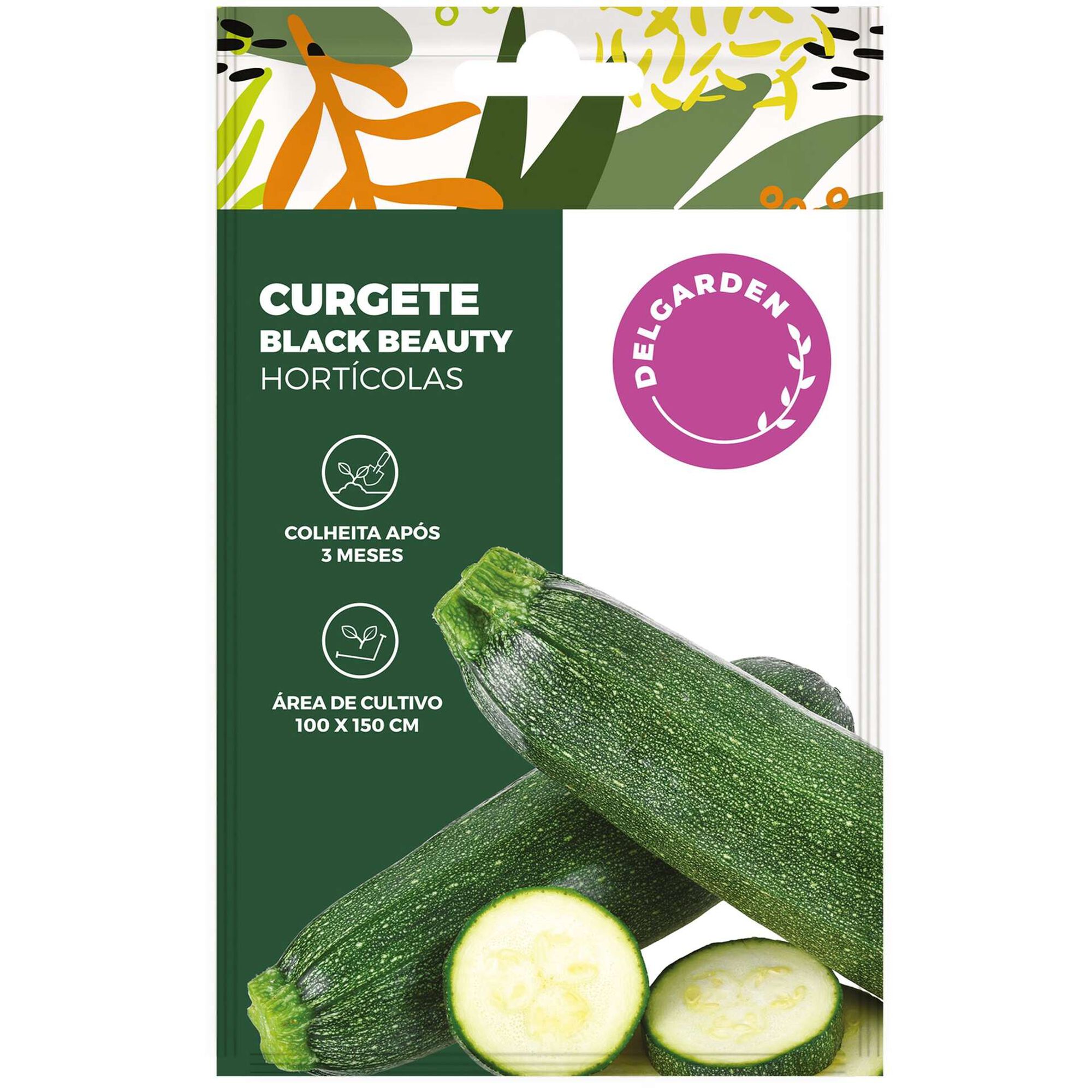 Sementes Hortícolas Courgete Aboborinha